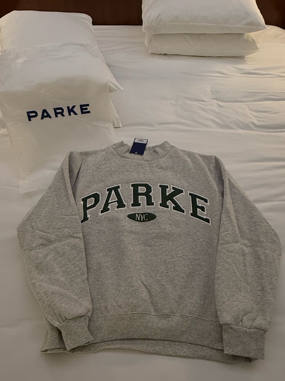 Parke NYV Pop-up Exclusive NYC Varsity Mockneck